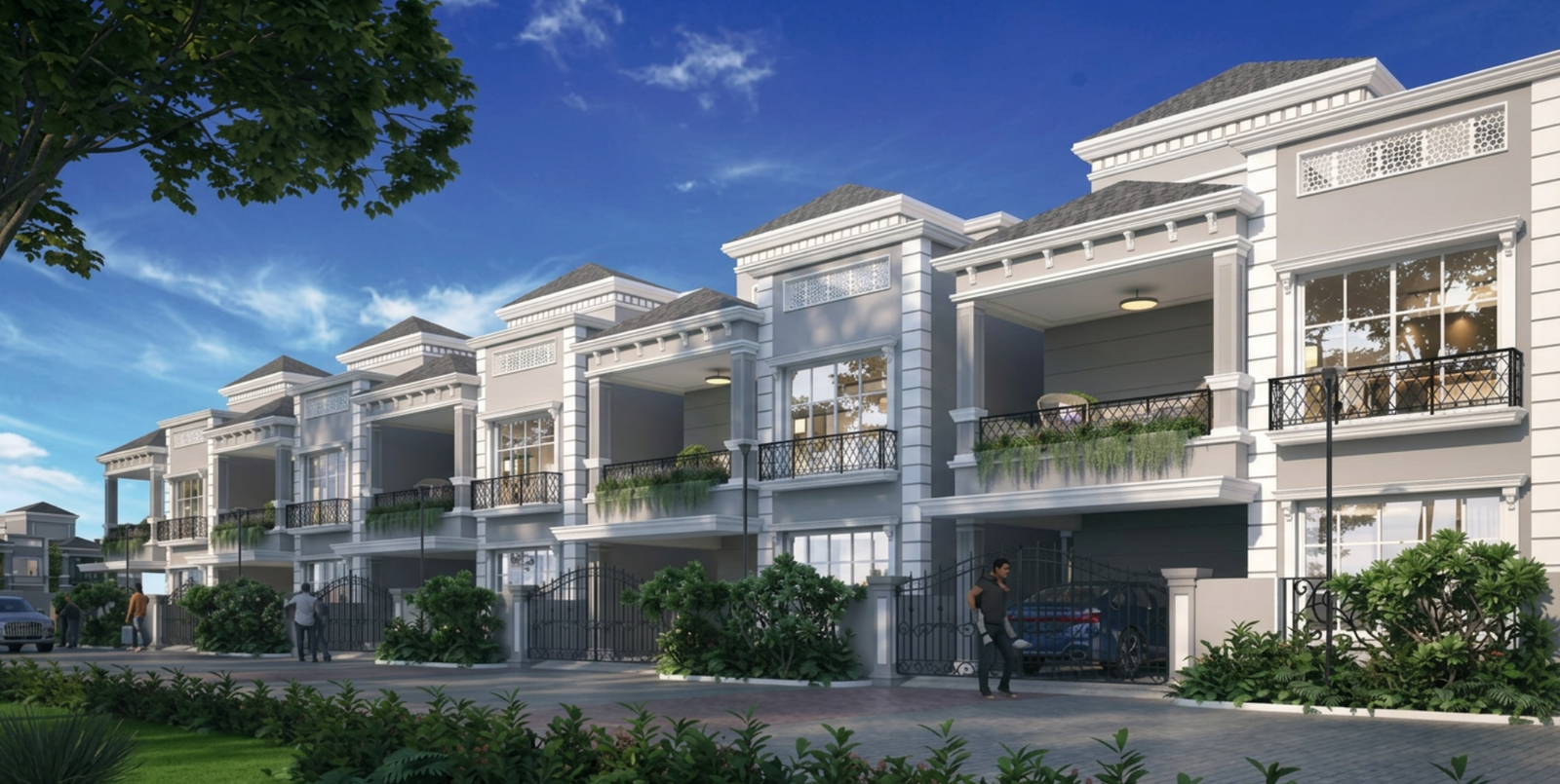 Front row villas at JB Sierra